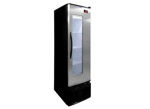 Cervejeira Vertical 1 Porta Cega c/ Visor 284 L  -6°/ -4°/ 0° c/ Controlador Elétrico 220 V - VCFC 284 PCC IX - Fricon - 0FN 012